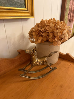 Brass Rocking Horse