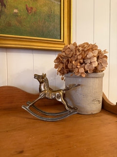 Brass Rocking Horse