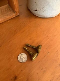 Mini Brass Candlesticks