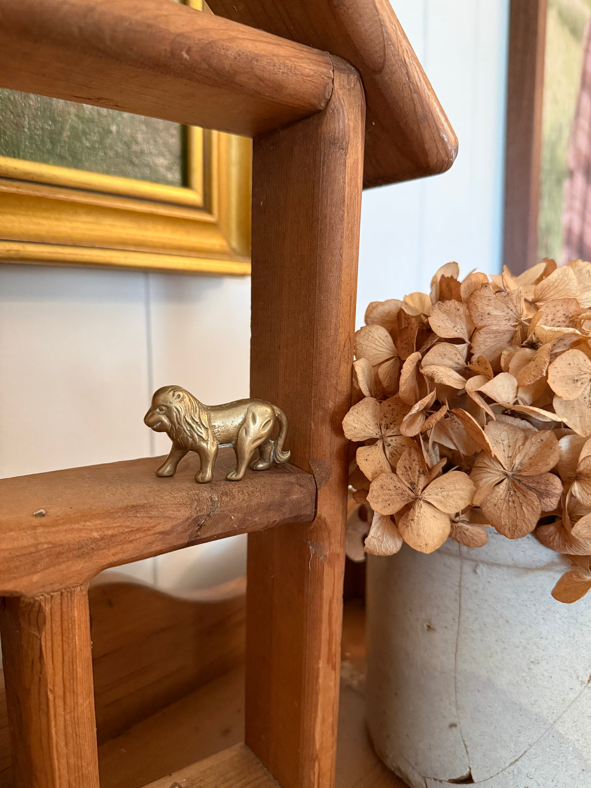 Mini Brass Lion