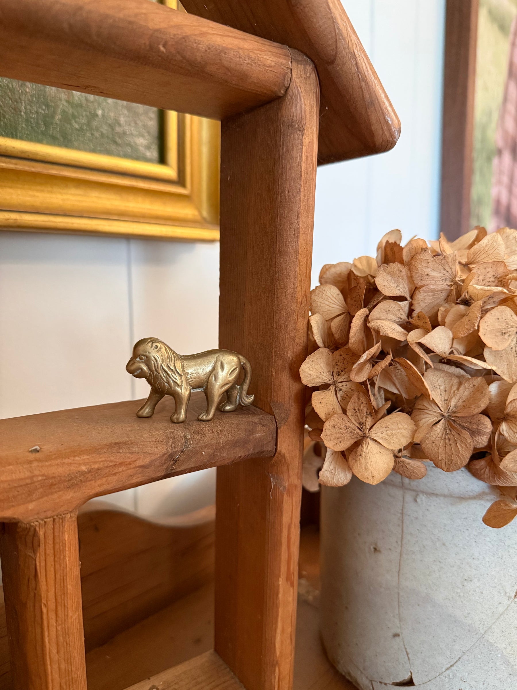 Mini Brass Lion