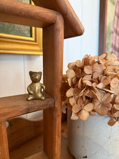 Mini Brass Bear