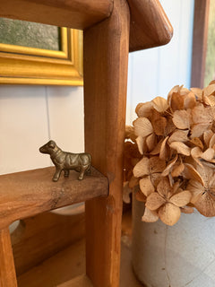 Mini Brass Cow