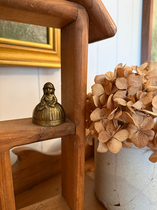 Mini Brass Lady Bell
