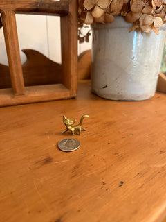 Mini Brass Cat