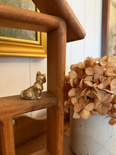 Mini Brass Dog