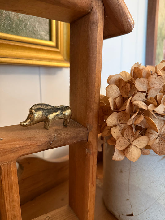 Mini Brass Boar