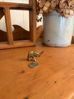 Mini Brass Elephant