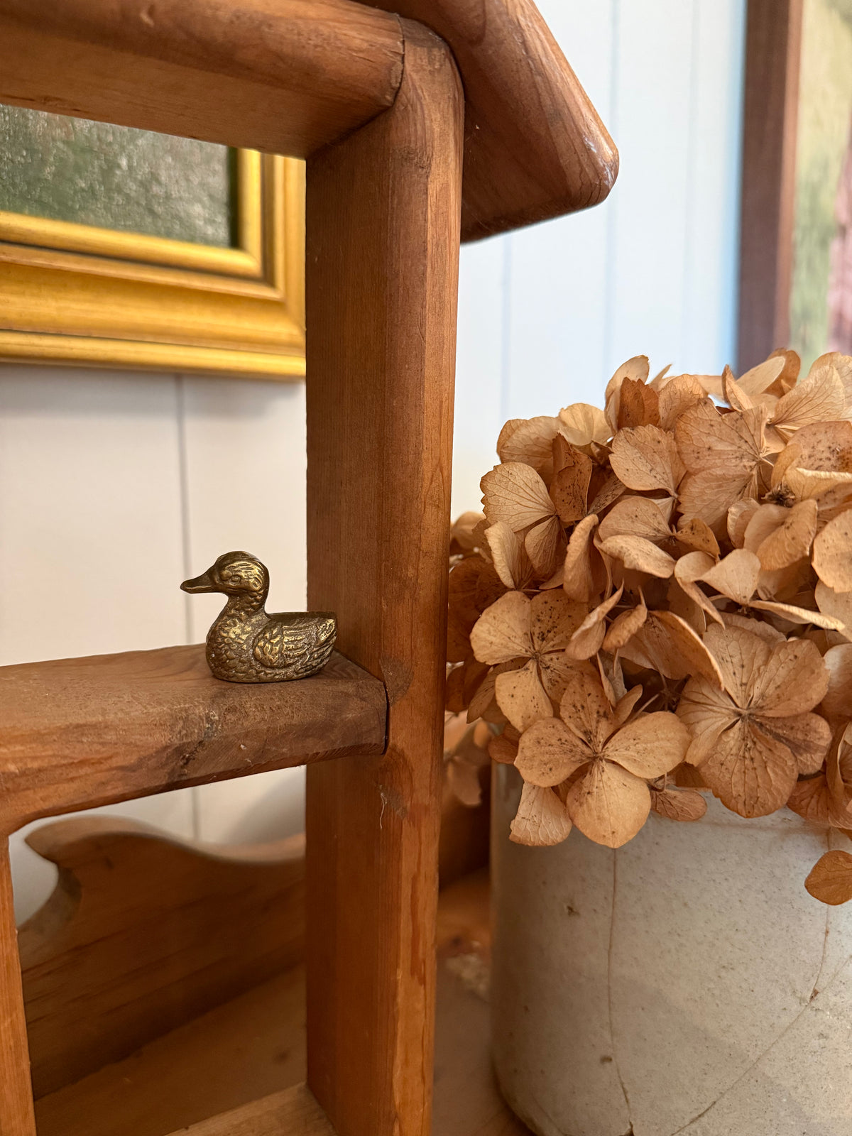 Mini Brass Detailed Duck