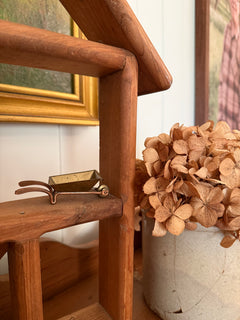 Mini Brass Wheelbarrow