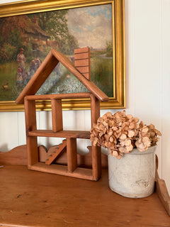 Wood House Trinket Shelf