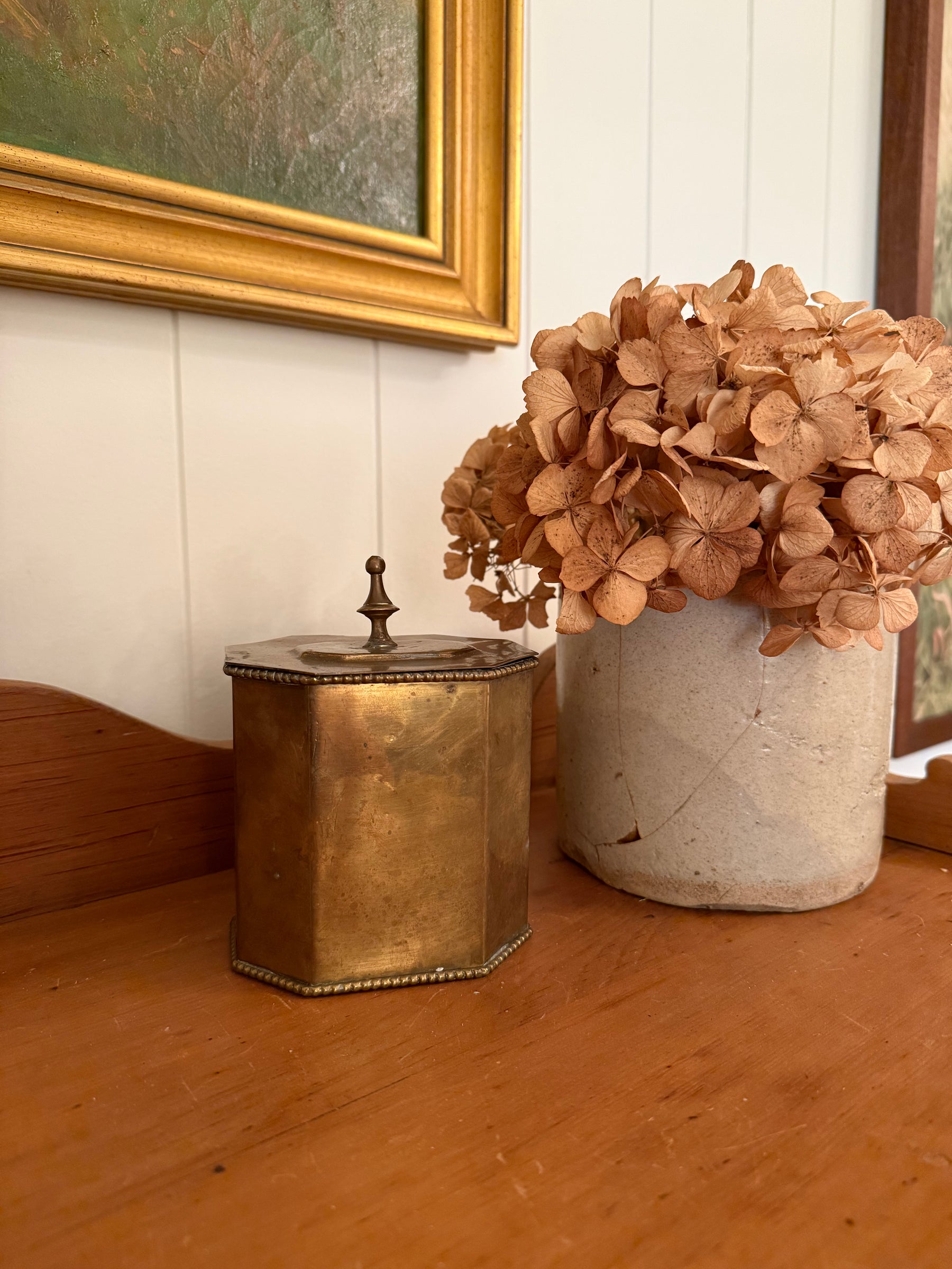 Brass Lidded Box