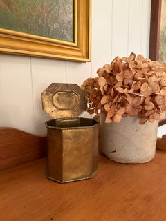 Brass Lidded Box