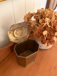Brass Lidded Box