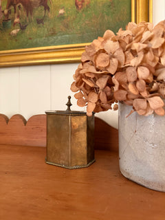 Brass Lidded Box