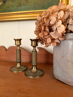 Pair of Brass Candlestick Holders