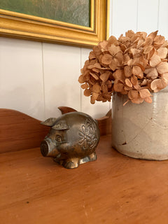 Brass Piggy Bank