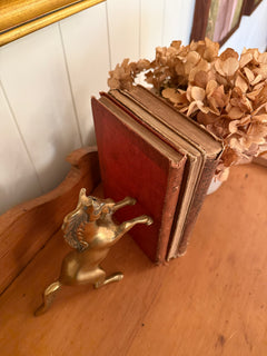 Brass Horse Bookend