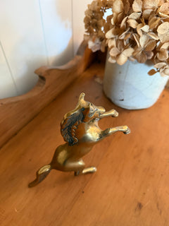 Brass Horse Bookend