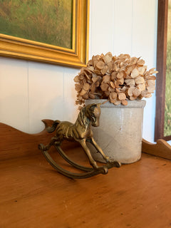 Brass Rocking Horse