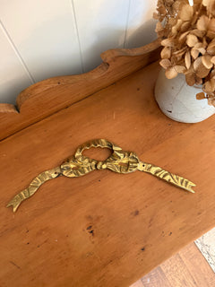 Brass Bow Decor