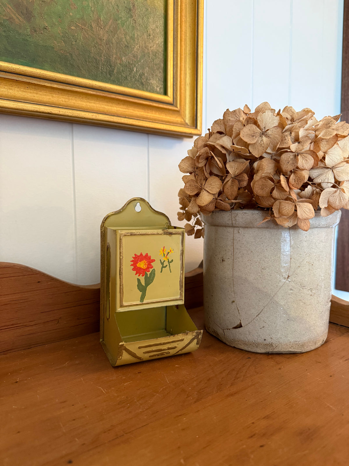 Cottage Core Match Stick Holder