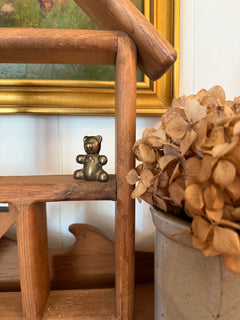 Mini Brass Teddy Bear