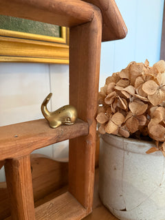 Mini Brass Whale