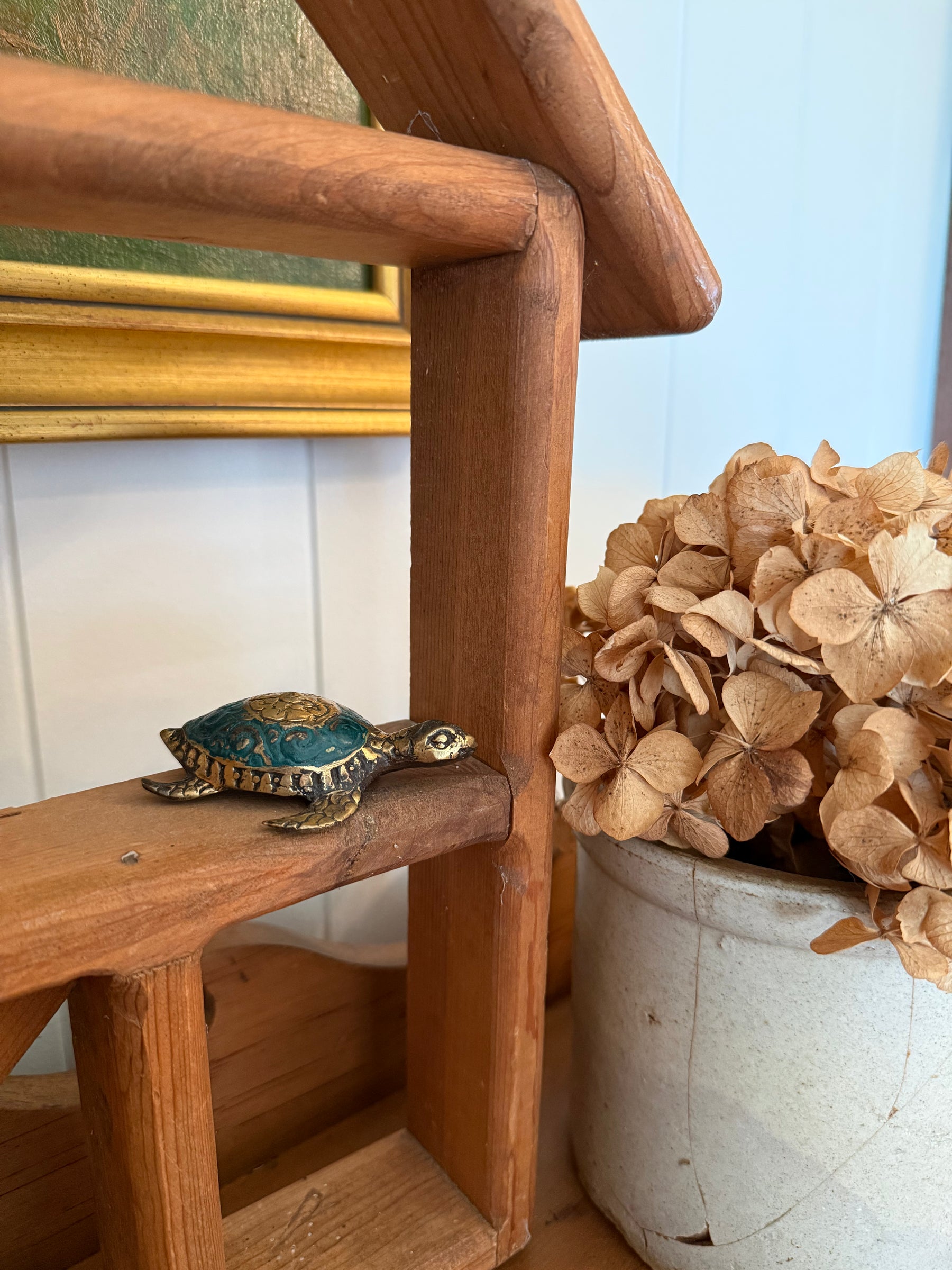 Small Brass Turtle