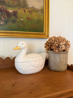 Goose Cookie Jar