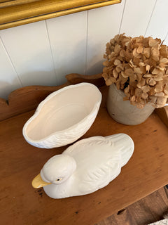 Goose Cookie Jar