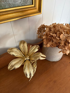 Brass Flower Ash Tray