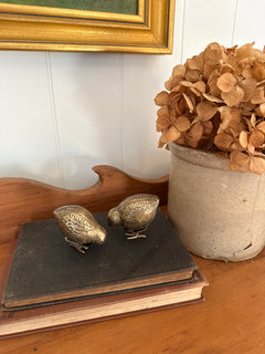 Set of Brass Chicks