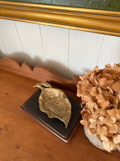 Brass Leaf Dish