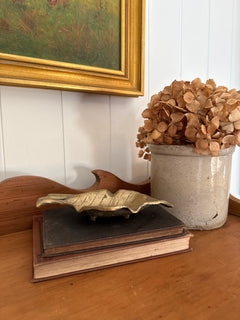 Brass Leaf Dish