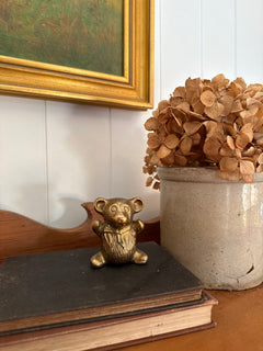 Small Brass Bear