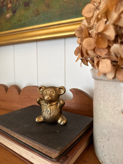 Small Brass Bear