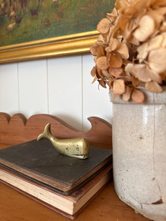 Small Brass Whale