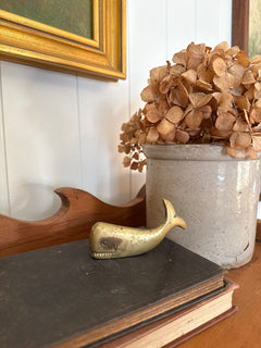 Small Brass Whale