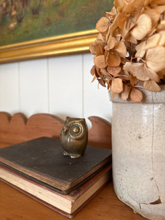 Small Brass Owl