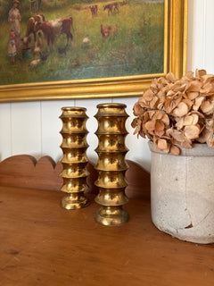 Set of Brass Vases