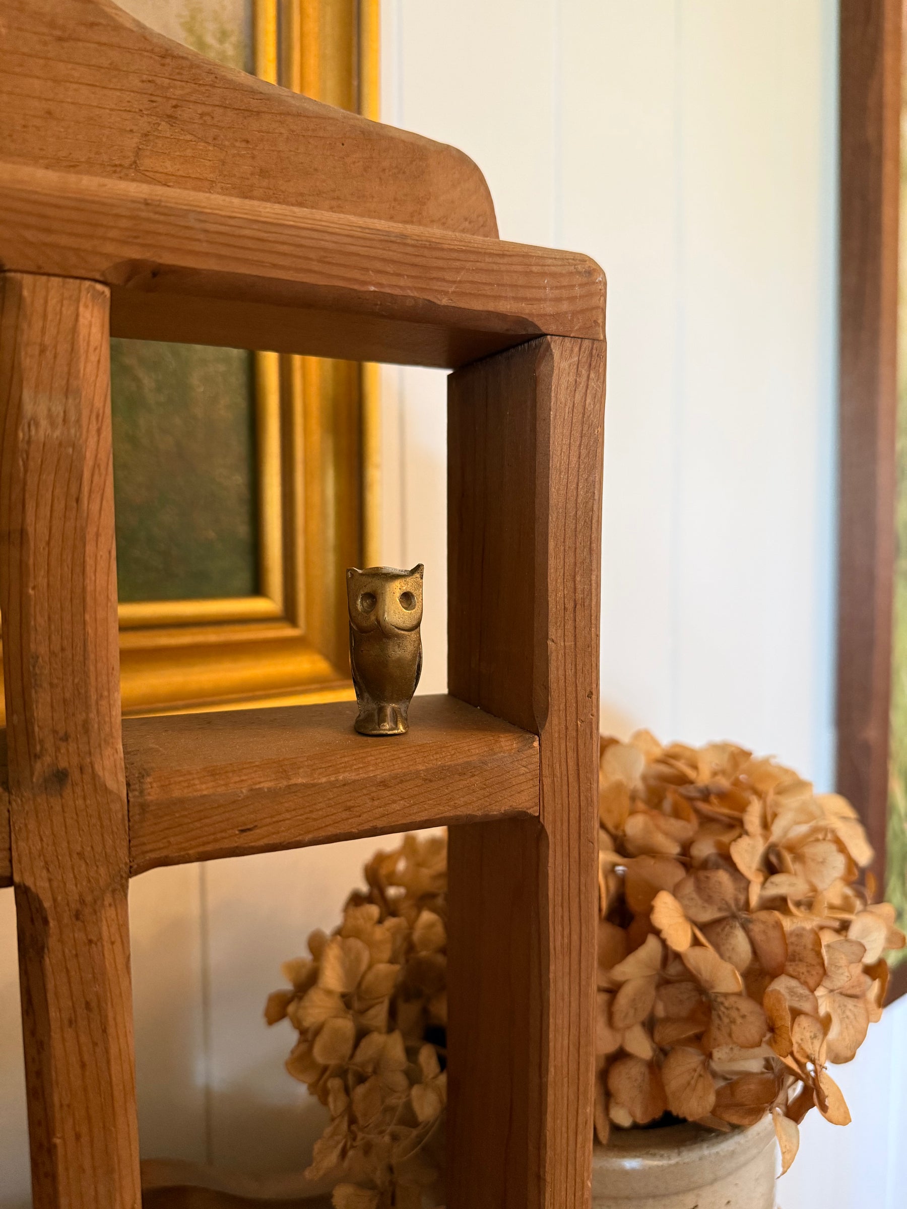 Mini Brass Owl