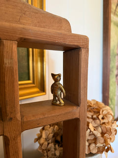 Mini Brass Standing Bear