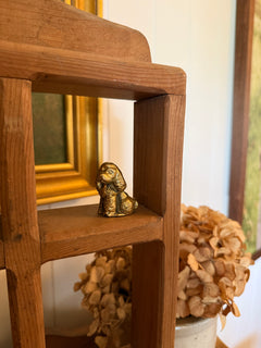 Mini Brass Dog