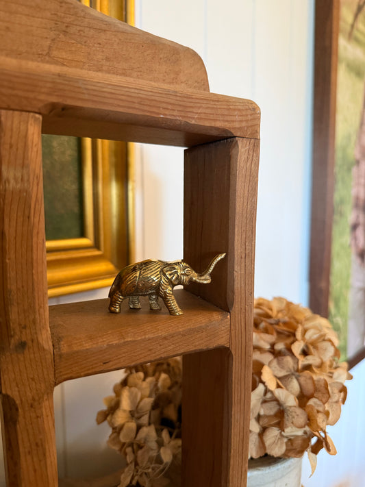 Mini Brass Elephant