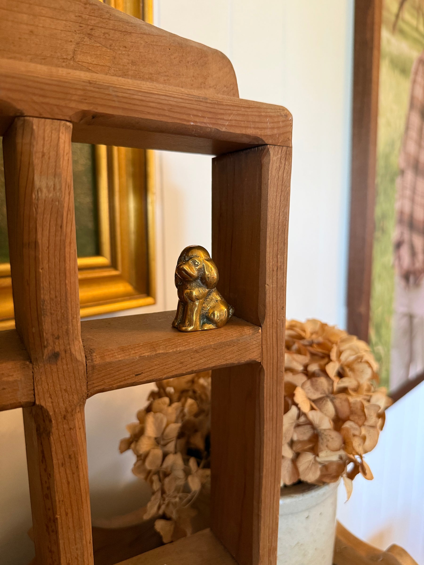 Mini Brass Dog