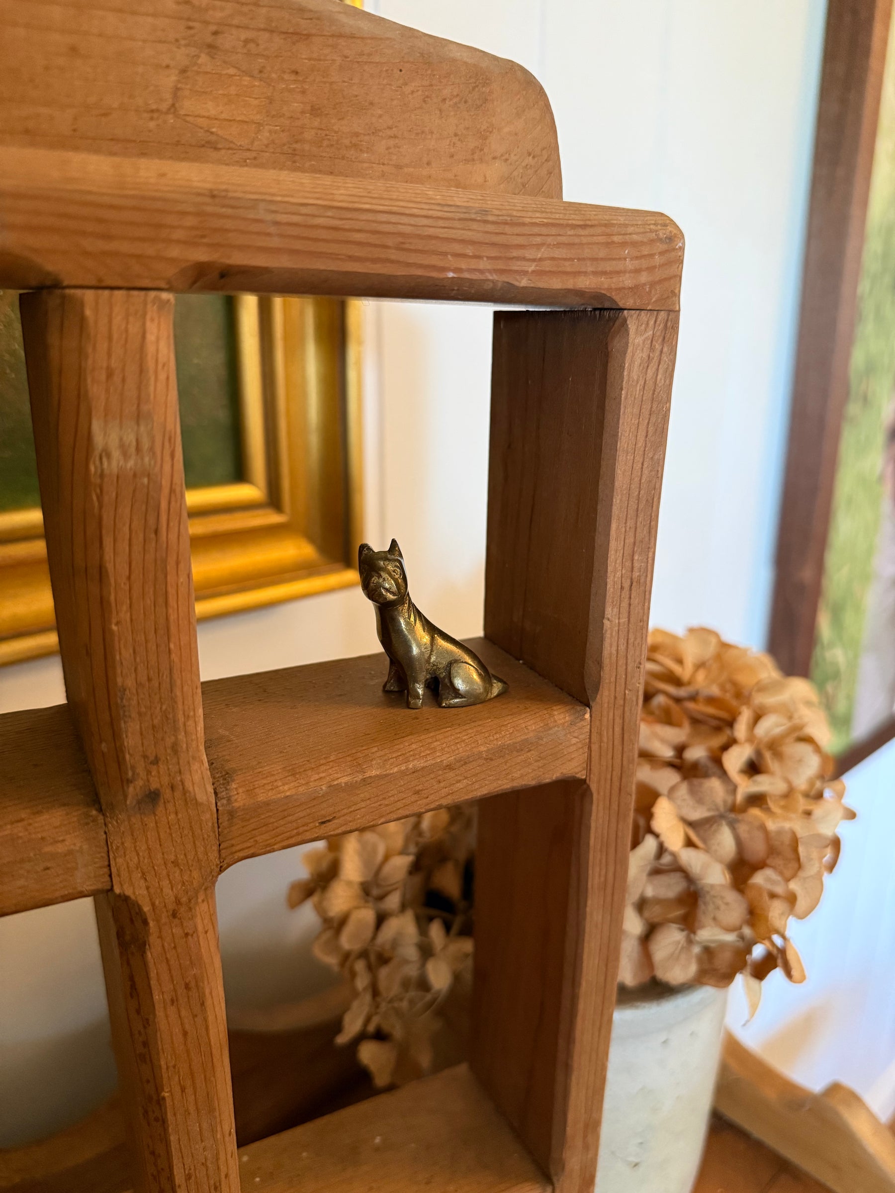 Mini Brass Dog