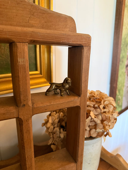 Mini Brass Dog