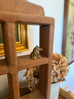 Mini Brass Dog