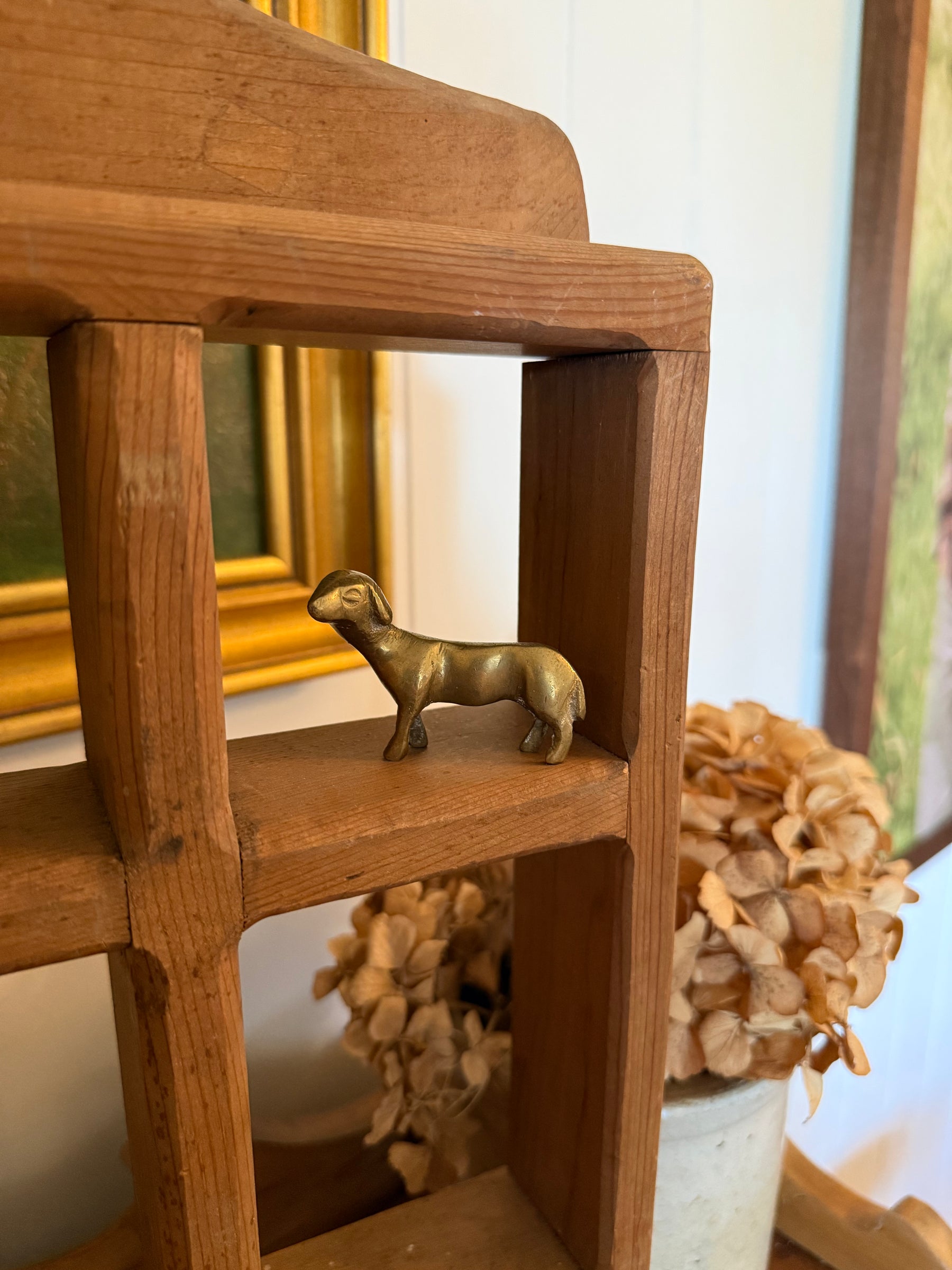Mini Brass Lamb